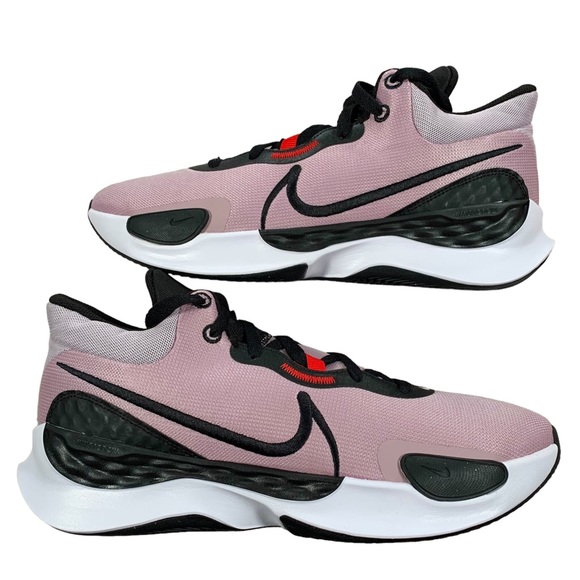 Nike Mens Renew Elevate III 3 Plum Fog University Red Black 2022 Sneakers Sz 12